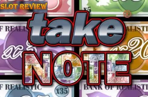 Take Note Slot Review